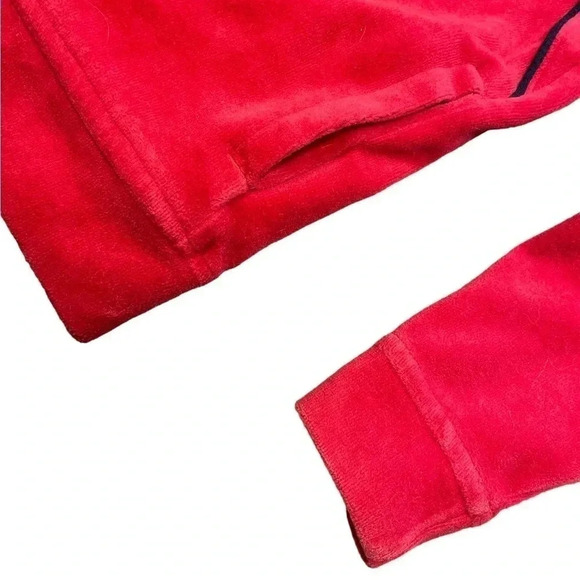 Puma Red Velvet Full Zip Sweater  Size 5 - Picture 4 of 7